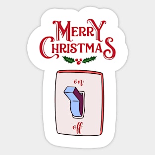 Christmas Mode Sticker